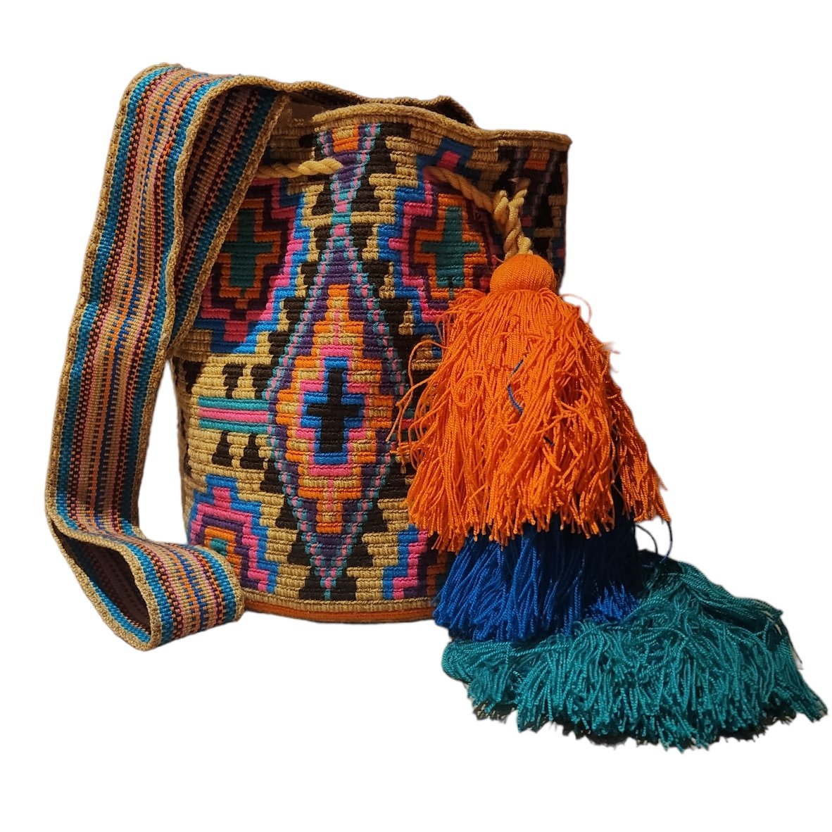 Ponpon Wayuu Bag - Tundama