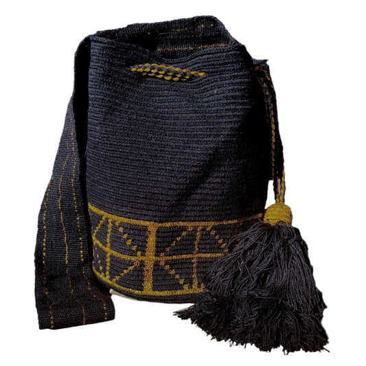 Exclusive Gold Wayuu Bag - Tundama