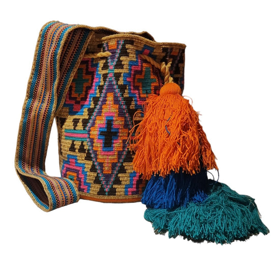 Ponpon Wayuu Bag - Tundama