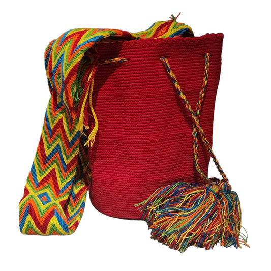 Unicolor Wayuu Bag - Tundama