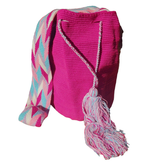 Unicolor Wayuu Bag - Tundama