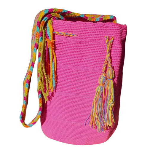 Unicolor Wayuu Bag - Tundama