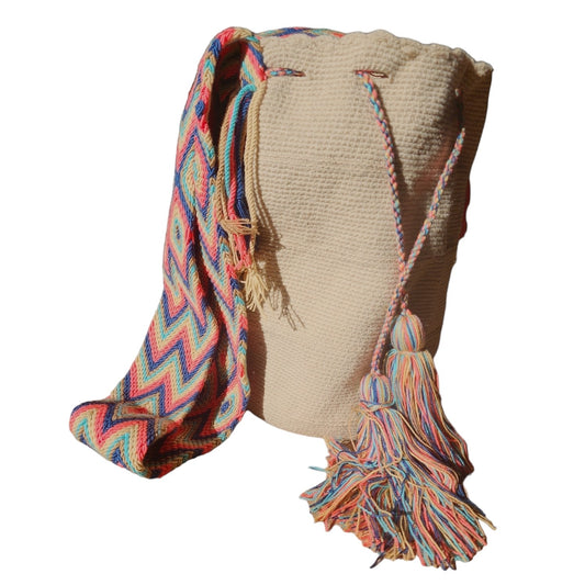 Unicolor Wayuu Bag - Tundama