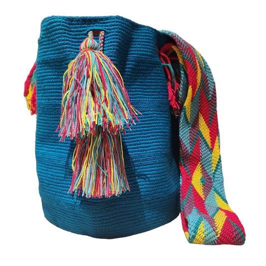 Unicolor Wayuu Bag - Tundama