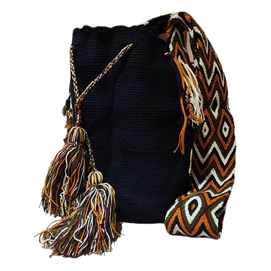 Unicolor Wayuu Bag - Tundama