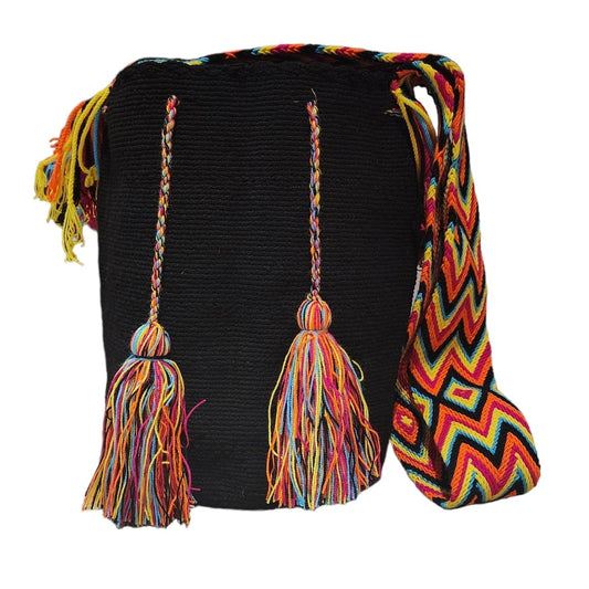 Unicolor Wayuu Bag - Tundama