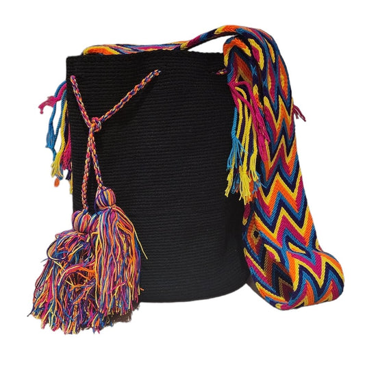 Unicolor Wayuu Bag - Tundama